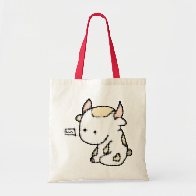 Tote Bag Vache mignonne (Devant)