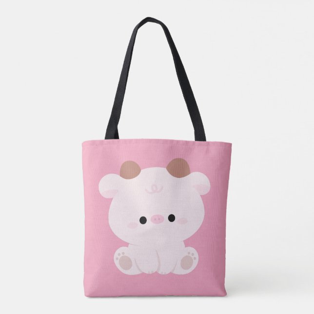 Tote Bag Vache mûre (Dos)