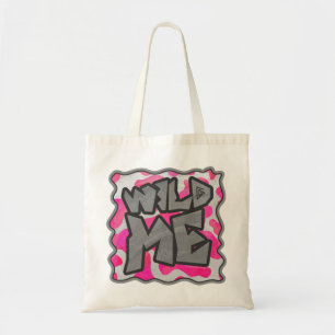 Tote Bag Vache rose et blanc chaud