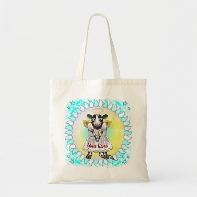 Tote Bag Vache sacrée Ange    (Devant)
