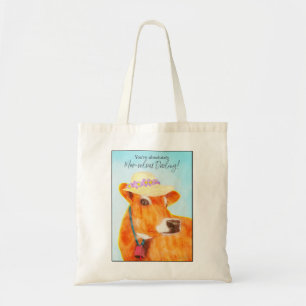 Tote Bag Vache - Vous êtes merveilleuse, chérie !