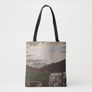 Tote Bag "Vaches à Tooby" par AlarsenArtist