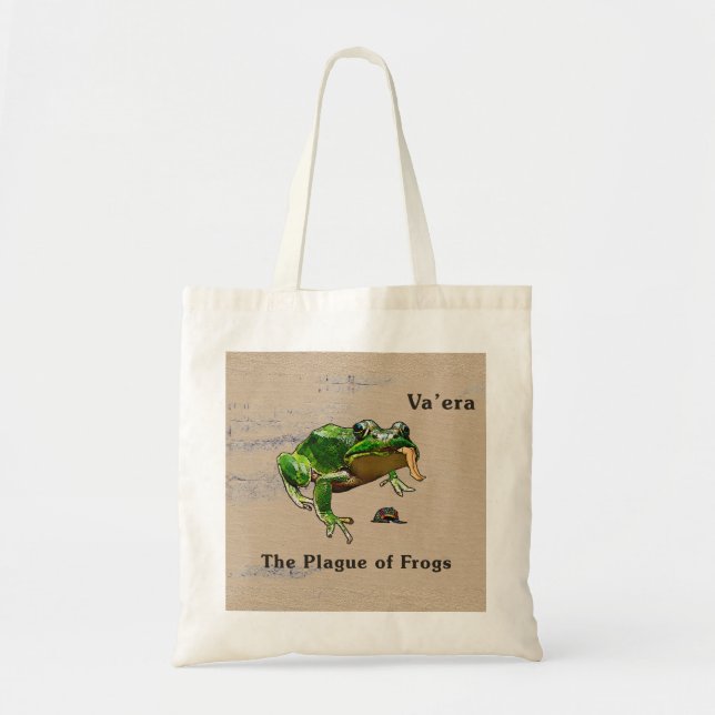 Tote Bag Va'era - Grenouilles (Devant)