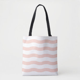 Tote Bag Vagues roses mignonnes motif sans couture Concepti