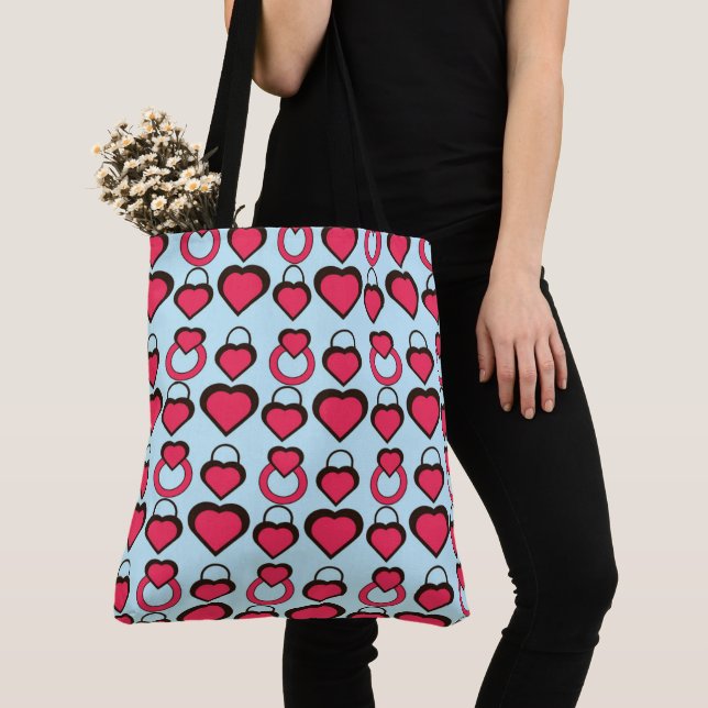 Tote Bag Valentines Day (De près)