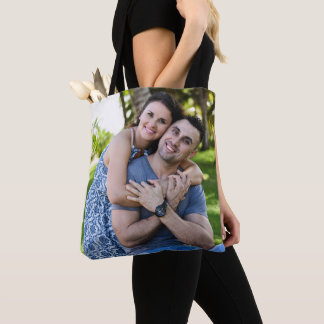 TOTE BAG VALENTINE'S DAY CUSTOM PHOTO CUSTOM TOTE