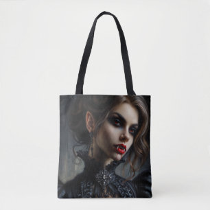 Tote Bag Vampire femme Imaginaire gothique