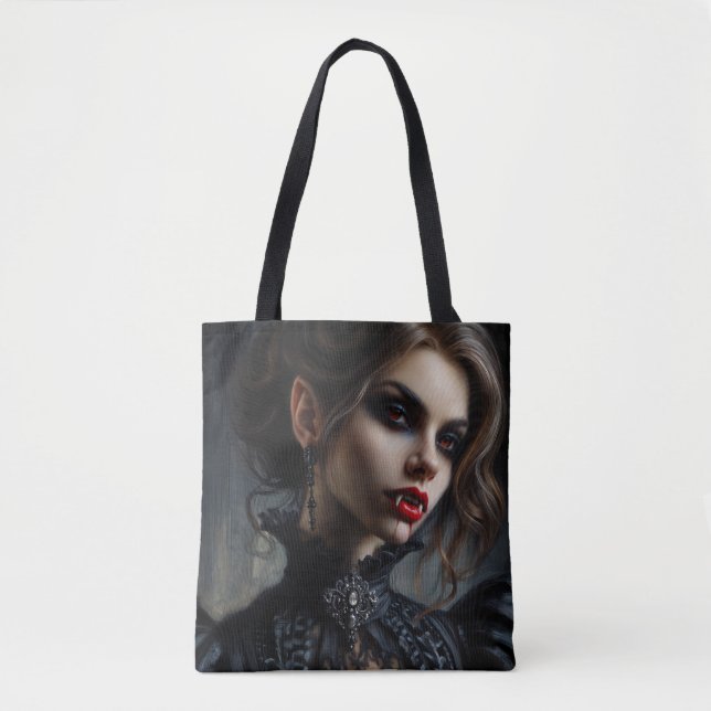 Tote Bag Vampire femme Imaginaire gothique (Devant)
