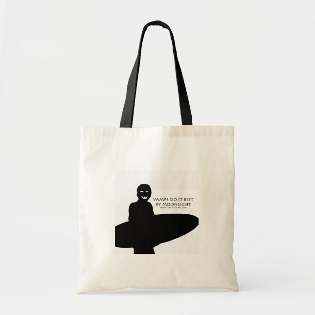 Tote Bag Vamps par clair de lune (Devant)