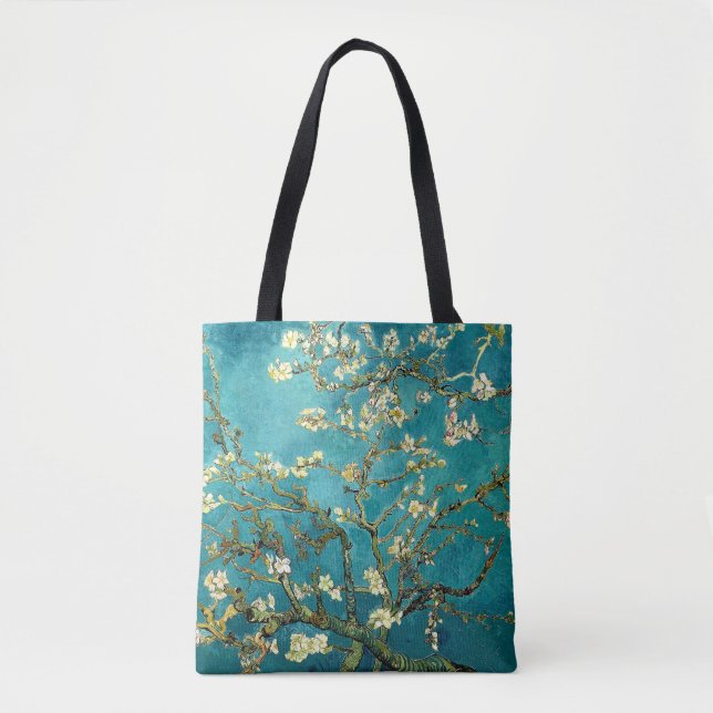Tote Bag Van Gogh Almond Blossoms Classic Impressionism (Devant)