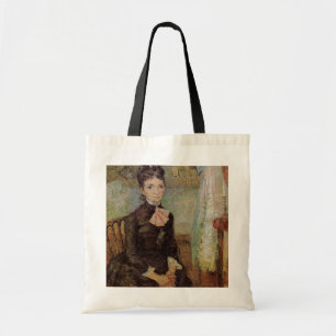 Tote Bag Van Gogh, Femme assise près d'un berceau, Art vint