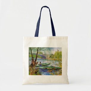 Tote Bag Van Gogh Pêche au printemps, Pont de Clichy