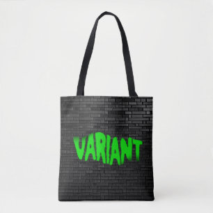 Tote Bag VARIANT Graffiti Green Fourre-tout