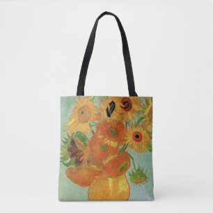 Tote Bag Vase avec douze tournesols de Vincent van Gogh