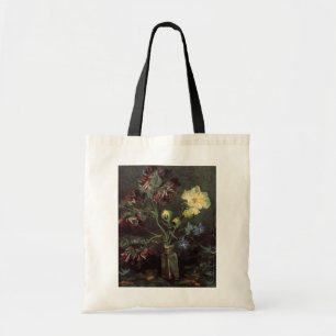 Tote Bag Vase avec Myosotis et Pivoines par Vincent van Gog