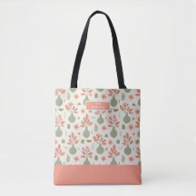 Vase florale souple Motif avec nom