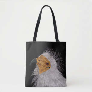 Tote Bag Vautour égyptien illustré