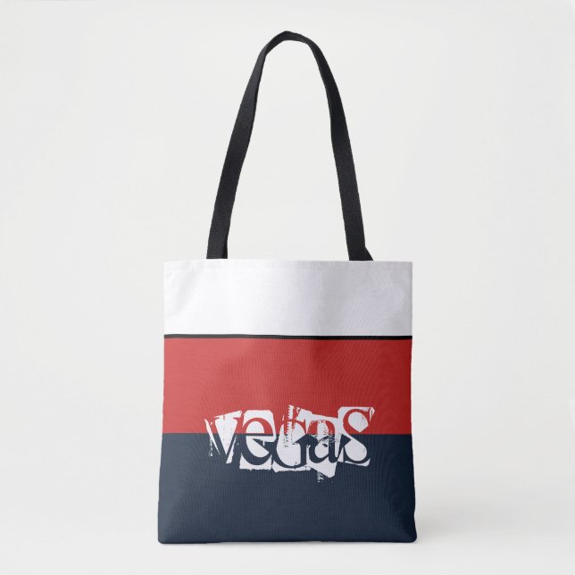 Tote Bag-Vegas Tasche (Vorderseite)