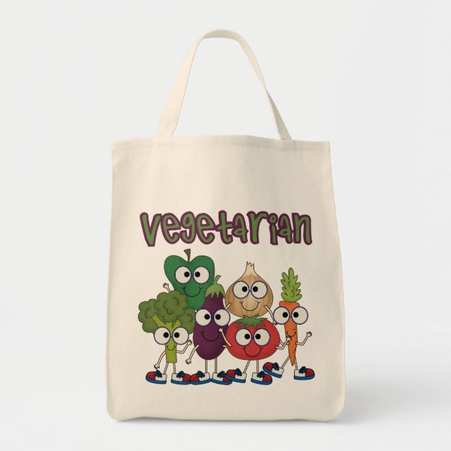 Tote Bag Végétarien (Devant)