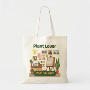 Tote Bag Végétation personnalisée et conception d'espace de