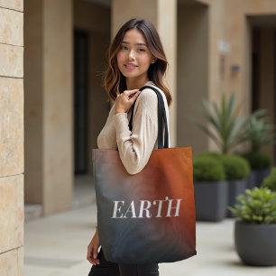 Tote Bag Veine minérale - Gradient organique terrestre