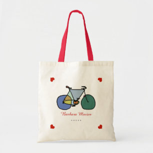 Tote Bag vélo amour vélo vélo personnalisé