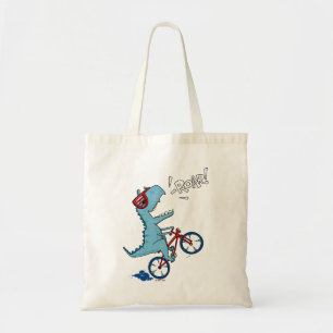 Tote Bag Vélo T-Rex Roar