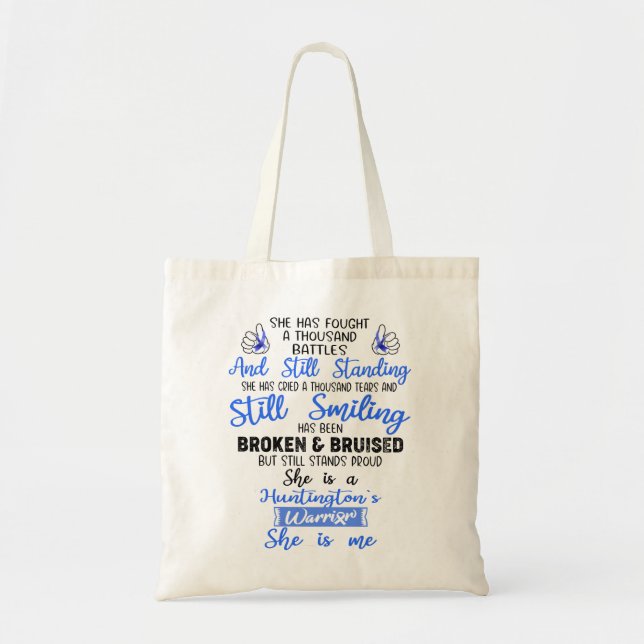 Tote Bag Venin de Huntington (Devant)