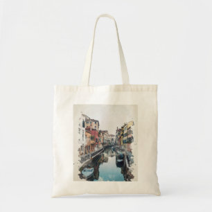 Tote Bag Venise Italie Aquarelle Art