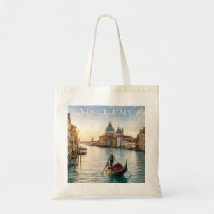 Tote Bag Venise Italie Grand Canal Gondole Coucher de solei