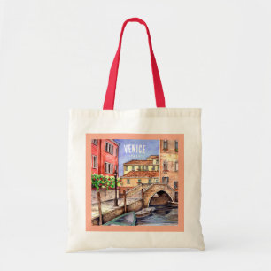Tote Bag Venise - Stylo & Laver Aquarelle