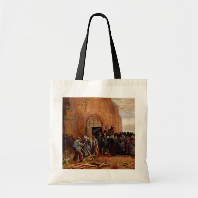 Tote Bag Vente de débris de construction par Vincent van Go (Devant)