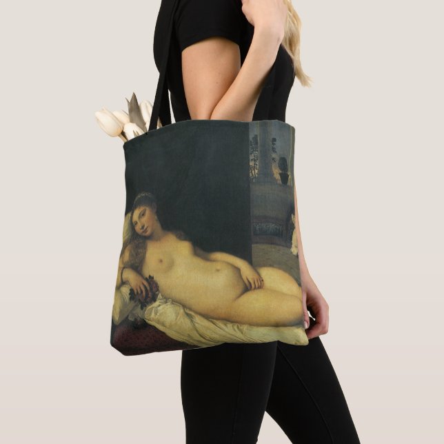 Tote Bag Vénus d'Urbino par Titien, Art Renaissance (De près)