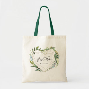 Tote Bag Verdure à la mode avec la tribu géométrique de