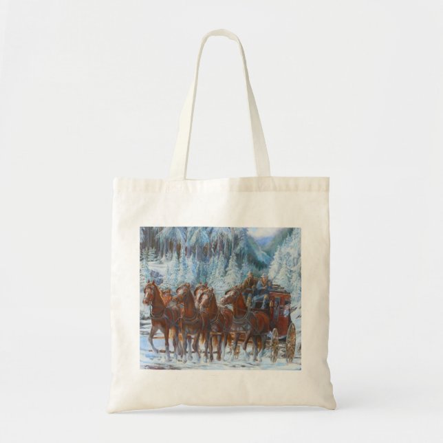 Tote Bag Verger de forêt à la diligence 1896 de Tillamook (Devant)