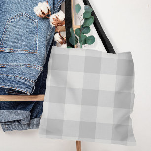 Tote Bag Vérification du Buffalo gris Ferme moderne