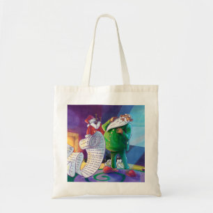 Tote Bag Vérifier deux fois Père Noël