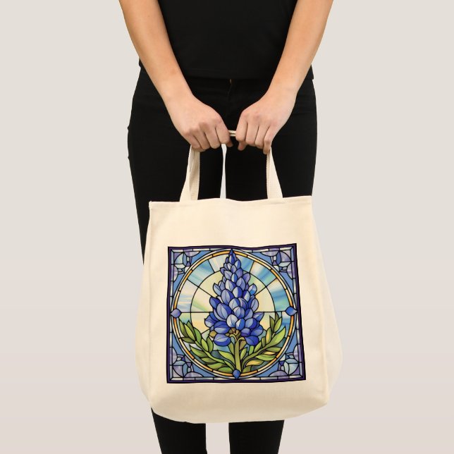 Tote Bag Verre texan Bluebonnet (Devant (produit))