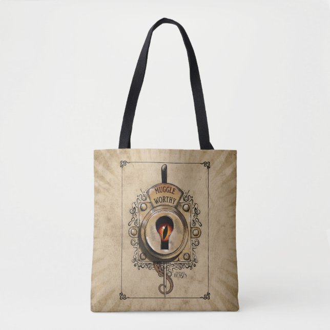 Tote Bag Verrouillage MUGGLE WORTHY™ (Devant)