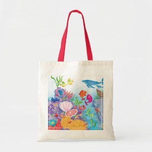 Tote Bag Vers le bas dans l'océan