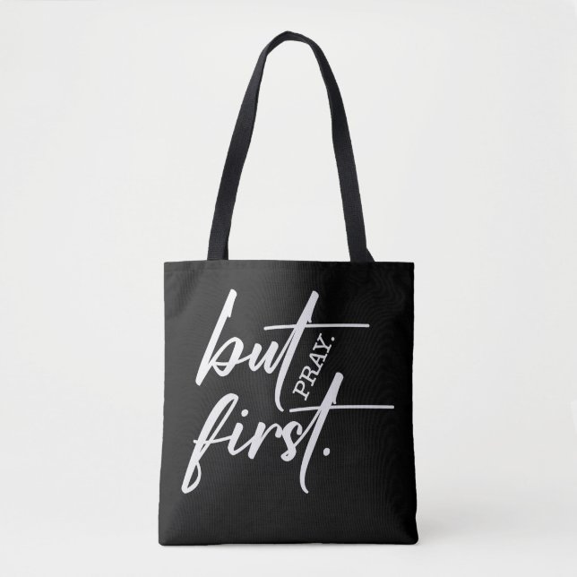 Tote Bag Verset biblique chrétienne inspirant (Devant)