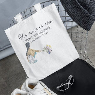 Tote Bag Verset de la Bible chrétienne