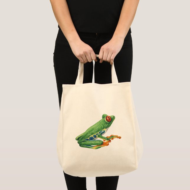Tote Bag Vert clair (Devant (produit))