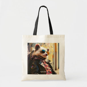 Tote Bag Veste en cuir Imaginaire mignonne Possum