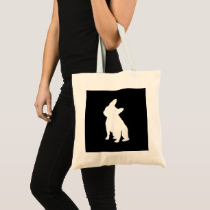 Tote Bag Vêtements de Tête de Chien-taureau français, T