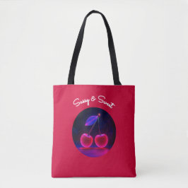 Tote Bag Vibe cerise - Fierce & Fun