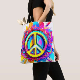 Tote Bag Vibes de paix super