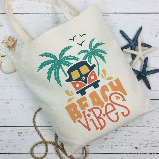 Tote Bag Vibes de plage d'été (Beach Vibes Tote Bag)
