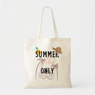 Tote Bag Vibes d'été seulement Plage