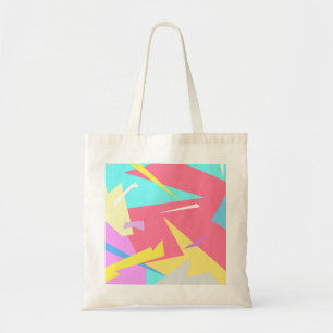 Tote Bag Vibes positives couleurs pastel Abstrait